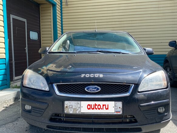 2007 Ford Focus II, чёрный, 310000 рублей - вид 1