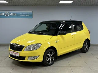 2011 Skoda Fabia II Рестайлинг, жёлтый, 670000 рублей, вид 1