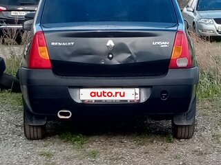 2008 Renault Logan I, серый, 350000 рублей, вид 5