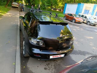2005 Mazda 3 I (BK), чёрный, 400000 рублей, вид 3