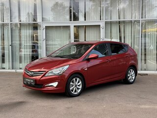 2016 Hyundai Solaris I Рестайлинг, красный, 875000 рублей, вид 1