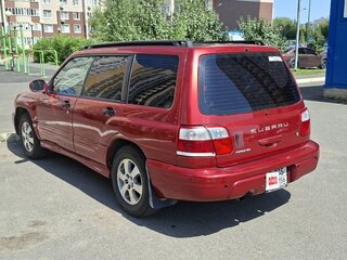 2001 Subaru Forester I Рестайлинг, красный, 380000 рублей, вид 4