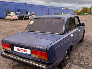 2005 Lada (ВАЗ) 2107, синий, 115000 рублей, вид 3