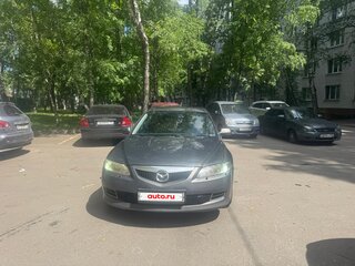 2006 Mazda 6 I (GG) Рестайлинг, серый, 450000 рублей, вид 1