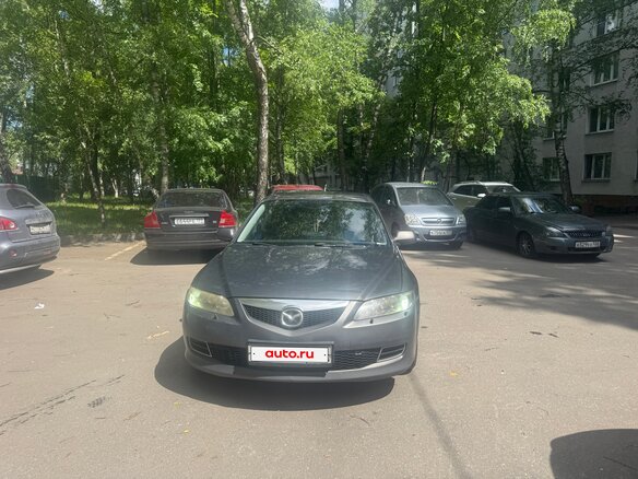 2006 Mazda 6 I (GG) Рестайлинг, серый, 420000 рублей