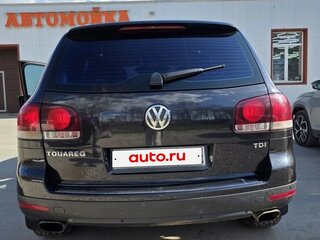 2008 Volkswagen Touareg I Рестайлинг, чёрный, 900000 рублей, вид 2