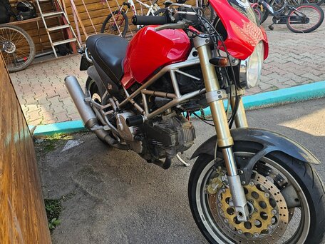 1995 Ducati Monster 400, красный, 230000 рублей, вид 3