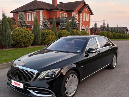 2016 Mercedes-Benz Maybach S-Класс 500 I (X222), чёрный, 5500000 рублей, вид 1
