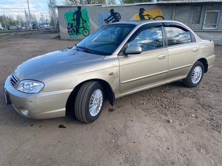 2007 Kia Spectra I Рестайлинг 2, коричневый, 300000 рублей, вид 2