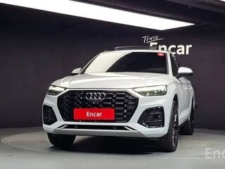 2022 Audi Q5 Sportback 40 TDI I (FY), белый, 5720000 рублей, вид 2