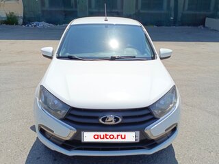 2019 Lada (ВАЗ) Granta I Рестайлинг, белый, 800000 рублей, вид 1