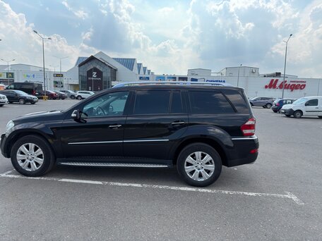 2008 Mercedes-Benz GL-Класс 500 I (X164), чёрный, 1350000 рублей, вид 4