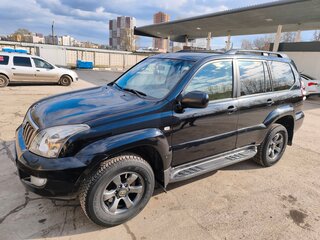 2008 Toyota Land Cruiser Prado 4-speed 120 Series Рестайлинг, чёрный, 1875000 рублей, вид 5
