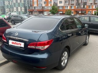 2014 Nissan Almera III (G15), синий, 650000 рублей, вид 4