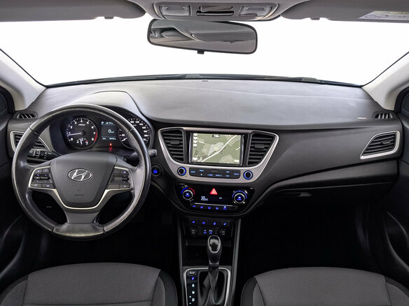 2017 Hyundai Solaris II, чёрный - вид 13