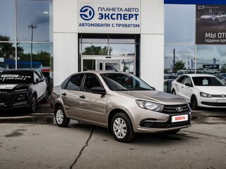 2022 Lada (ВАЗ) Granta I Рестайлинг, серый, 675000 рублей, вид 1
