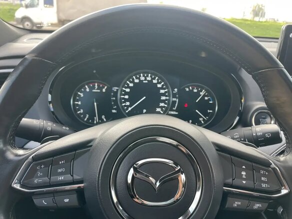 2022 Mazda CX-9 II Рестайлинг, серый, 4500000 рублей - вид 12