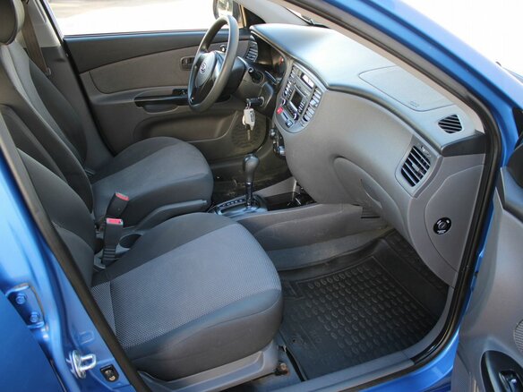 2011 Kia Rio II Рестайлинг, синий, 489000 рублей - вид 6