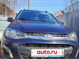 2013 Lada (ВАЗ) Kalina II, серый, 500000 рублей, вид 1
