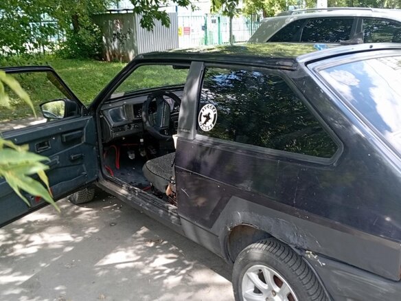 1989 Lada (ВАЗ) 2108, синий, 115000 рублей - вид 12