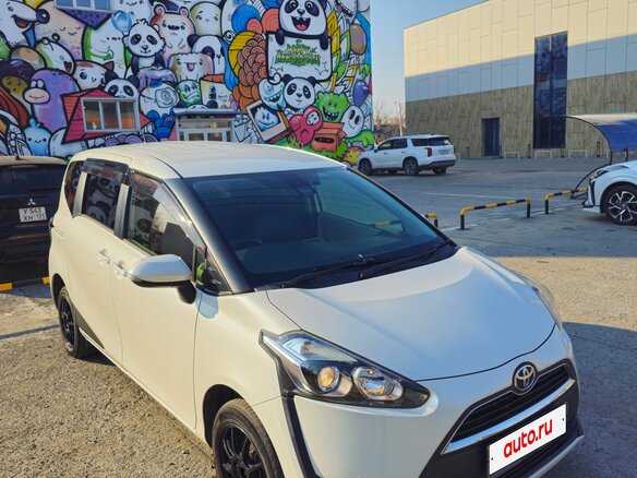 2016 Toyota Sienta II, белый, 1050000 рублей - вид 7