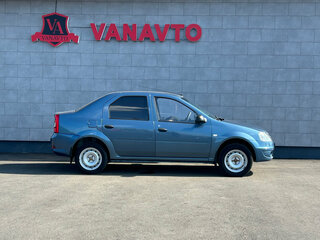 2010 Renault Logan I Рестайлинг, голубой, 375000 рублей, вид 4