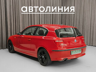 2008 BMW 1 серии 116i I (E81/E82/E87/E88) Рестайлинг, красный, 780000 рублей, вид 3