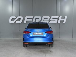 2020 Hyundai Solaris II Рестайлинг, синий, 1679000 рублей, вид 4