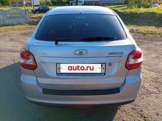 2014 Lada (ВАЗ) Granta I, серебристый, 440000 рублей, вид 4