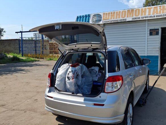 2013 Suzuki SX4 I (Classic) Рестайлинг, серый, 960000 рублей - вид 3