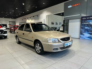 2006 Hyundai Accent ТагАЗ II, бежевый, 259000 рублей, вид 3