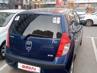 2009 Hyundai i10 I, синий, 555000 рублей, вид 4