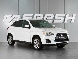 2014 Mitsubishi ASX I Рестайлинг, белый, 1130000 рублей, вид 1
