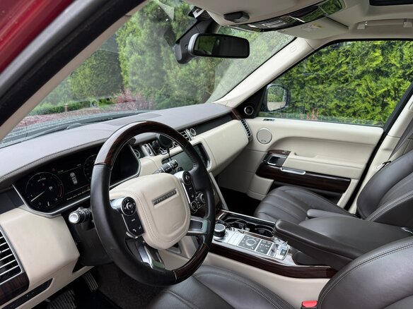 2016 Land Rover Range Rover IV, красный, 4500000 рублей - вид 10