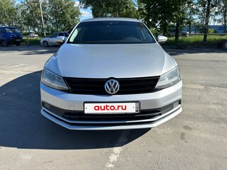 2014 Volkswagen Jetta VI Рестайлинг, серебристый, 900000 рублей, вид 1