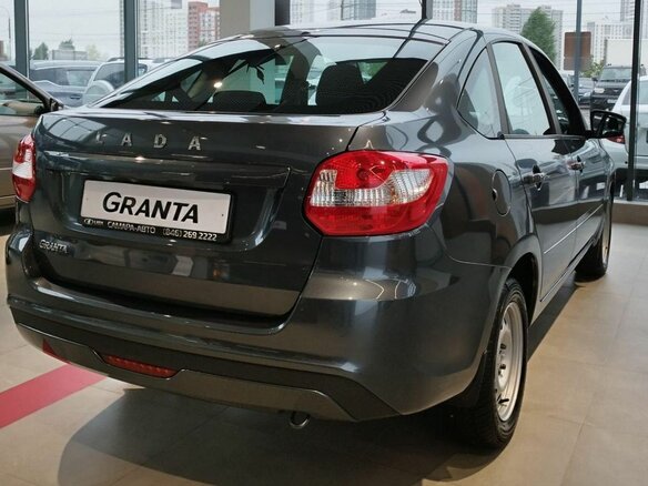 2026 Lada (ВАЗ) Granta I Рестайлинг, серый, 1118000 рублей - вид 1
