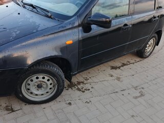 2010 Lada (ВАЗ) Kalina I, чёрный, 250000 рублей, вид 2