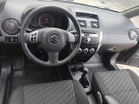2008 Suzuki SX4 I (Classic), чёрный, 710000 рублей - вид 13