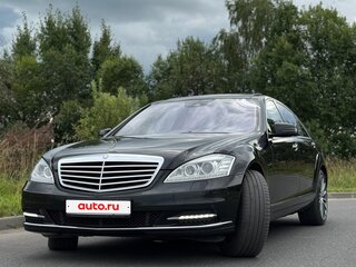 2010 Mercedes-Benz S-Класс 500 Long V (W221) Рестайлинг, чёрный, 1850000 рублей, вид 1
