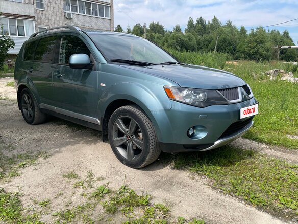 2007 Mitsubishi Outlander II, серый - вид 1