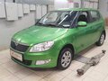 2012 Skoda Fabia II Рестайлинг, зелёный, 620000 рублей