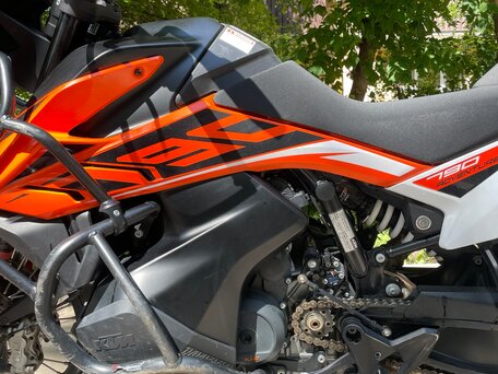 2019 KTM 790 Adventure, оранжевый, 800000 рублей, вид 5