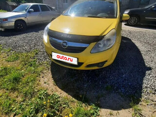 2008 Opel Corsa D, жёлтый, 220000 рублей, вид 3