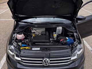 2019 Volkswagen Polo V Рестайлинг, чёрный, 1470000 рублей, вид 3
