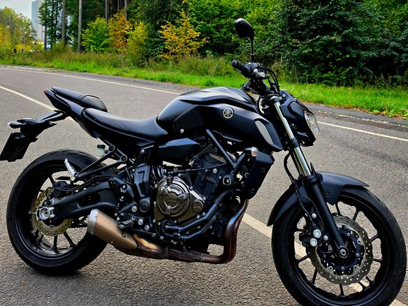 2020 Yamaha MT-07 (FZ-07), чёрный, 790000 рублей - вид 3