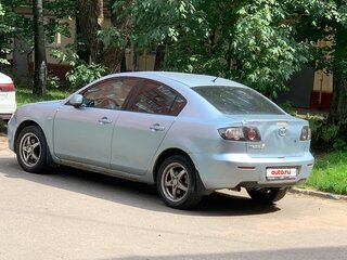 2007 Mazda 3 I (BK) Рестайлинг, серебристый, 530000 рублей, вид 3