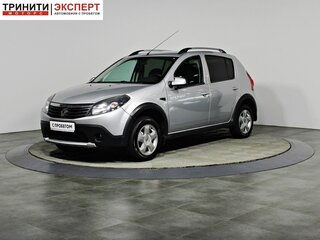 2014 Renault Sandero Stepway I, серебристый, 497000 рублей, вид 1