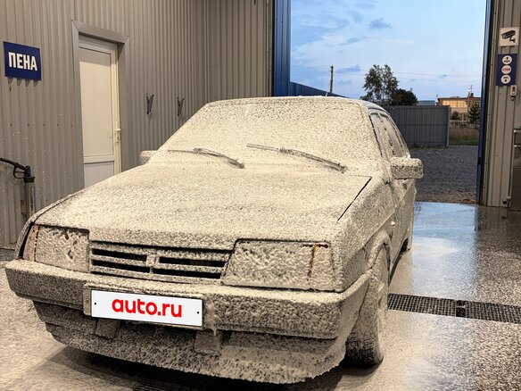 1997 Lada (ВАЗ) 21099, серый - вид 1