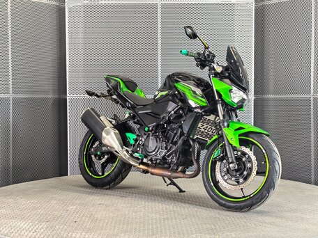 2019 Kawasaki Z 400, чёрный, 595000 рублей, вид 2