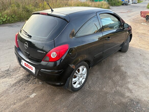 2007 Opel Corsa D, чёрный, 235000 рублей - вид 6